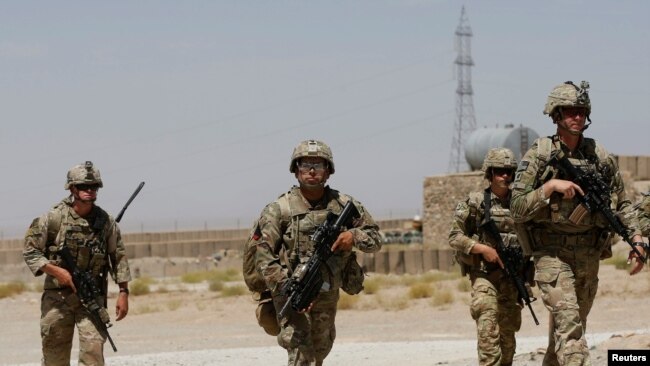正在巡逻中的驻阿富汗美军（资料照）