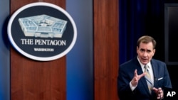 جان کربی سخنگوی وزارت دفاع آمریکا، پنتاگون - ۲۱ مرداد ۱۴۰۰