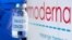 Hình ảnh lọ đựng vắc xin ngừa Covid-19 của Moderna (18/11/2020)