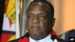 President Emmerson Mnangangwa Announces Robert Mugabe's Death 3
