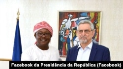 Umaro Sissoco Embalo e Presidente de Cabo Verde, Jorge Carlos Fonseca