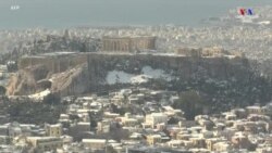 Ձյունապատ Աթենքը