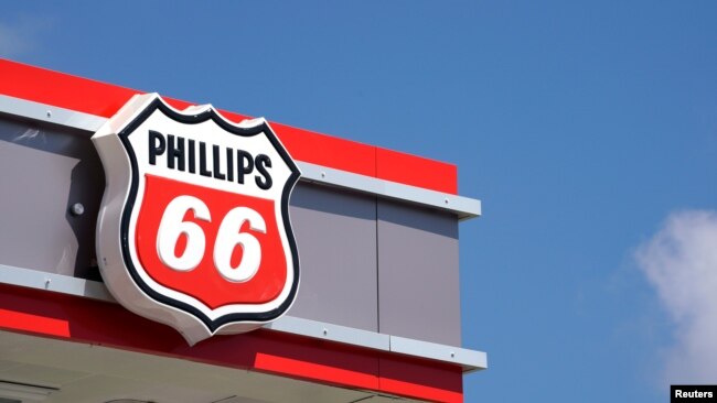 菲利普斯66石油公司的标志。