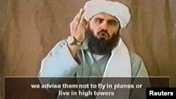 Imagen de Suleiman Abu Ghaith tomada de un video de 2002.