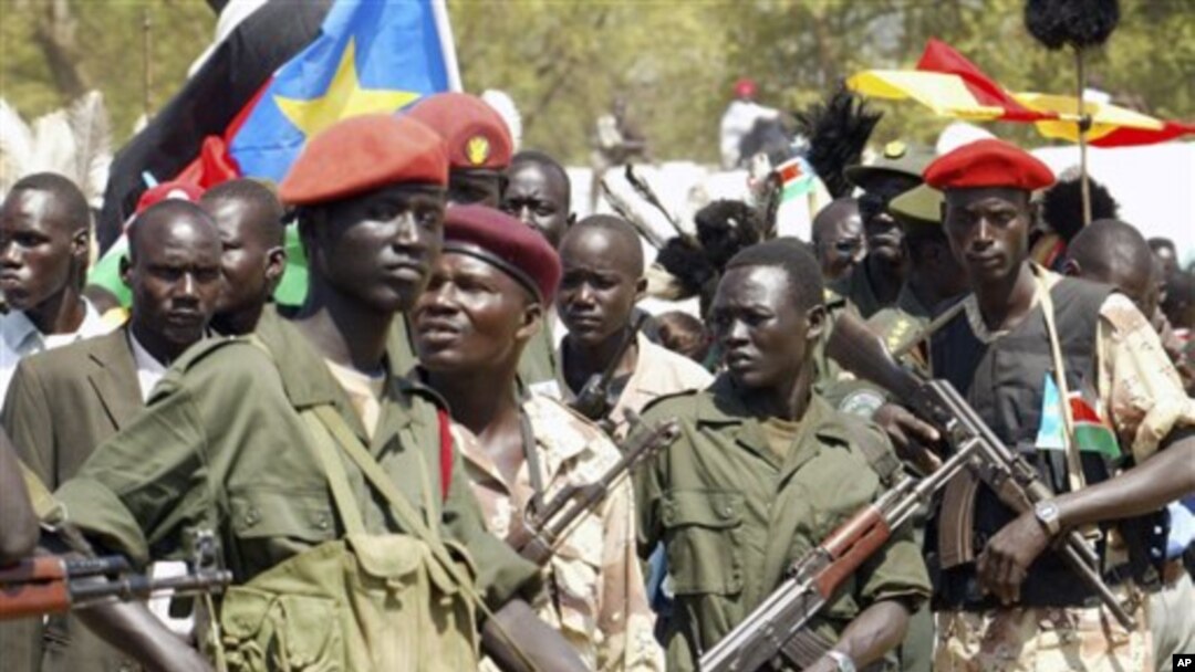 Tentara Sudan selatan (foto: dok) dilaporkan menduduki kota minyak penting yang disengketakan dengan Sudan.