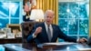 FILE - President Joe Biden speaks before signing an executive order to improve government services, in the Oval Office of the White House, Dec. 13, 2021, in Washington.