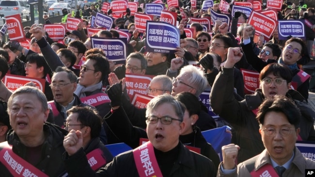 South Korea Doctors Protest