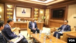 Kheyre oo Muqdisho kula kulmay wafti ka socda QM 