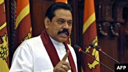 Presiden Sri Lanka Mahindra Rajapaksa (foto: dok).