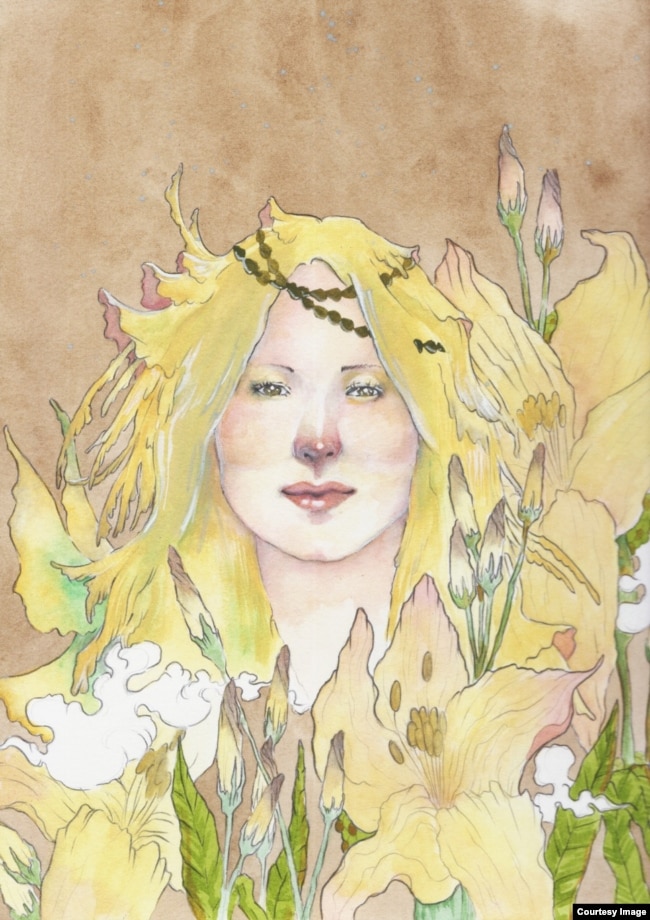 Ilustrasi potret wajah Jewel karya Atreyu Moniaga (dok: Atreyu Moniaga)