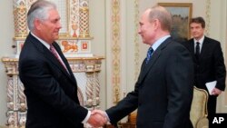 Reks Tillerson Vladimir Putin bilan, 2012