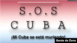 Imagen de perfil del grupo cubano Gente de Zona que dice S.O.S Cuba.