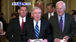 VOA60 America - Republican senators remain divided on health-care bill