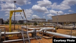 Các đường ống dẫn dầu ở Nam Sudan