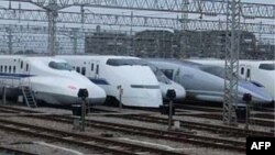 Kereta super cepat Shinkansen di Jepang. (Foto: Dok)