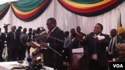 President Emmerson Mnangagwa has promised to uproot corruption.