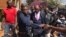 Opposition leader Tendai Biti who early this week fled to Zambia seeking asylum, arrives at the Harare Magistrates Court, Aug 10, 2018, to challenge his deportation from Zambia and his subsequent arrest.
