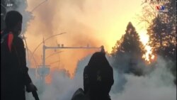 Պակիստանում անվտանգության ջոկատն արցունքաբեր գազ է կիրառել Ֆրանսիայի նախագահի դեմ ցույցը ցրելու համար