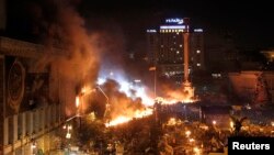 Praça da Independência, em Kiev