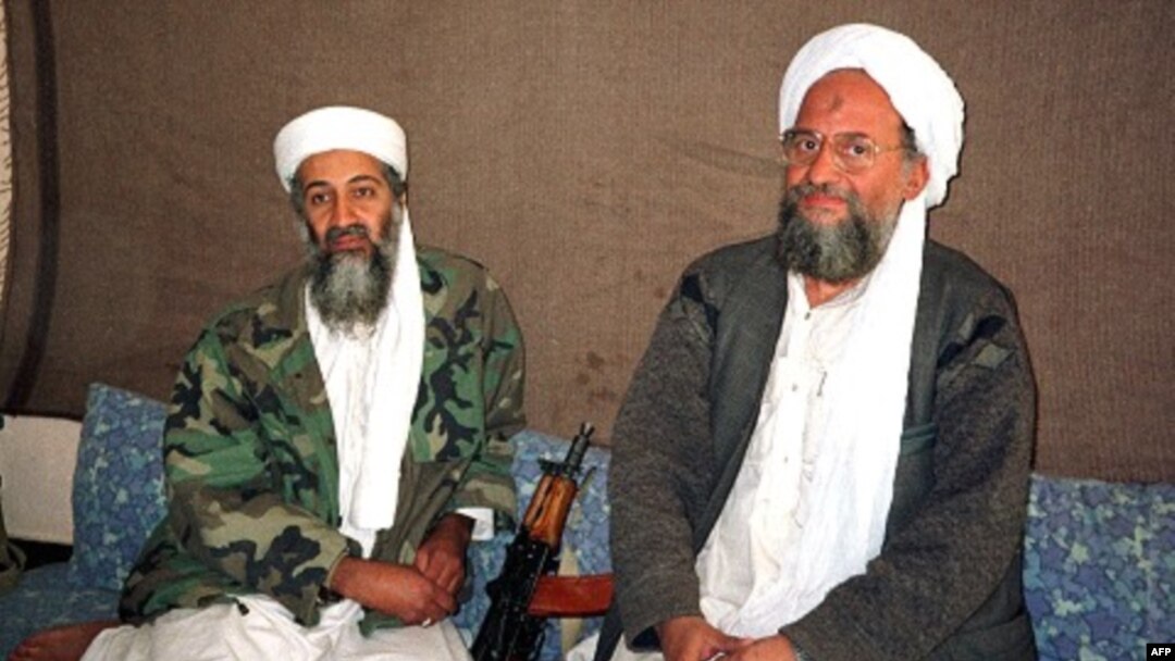 Osama bin Laden i njegov zamenik Ajman al-Zavahiri