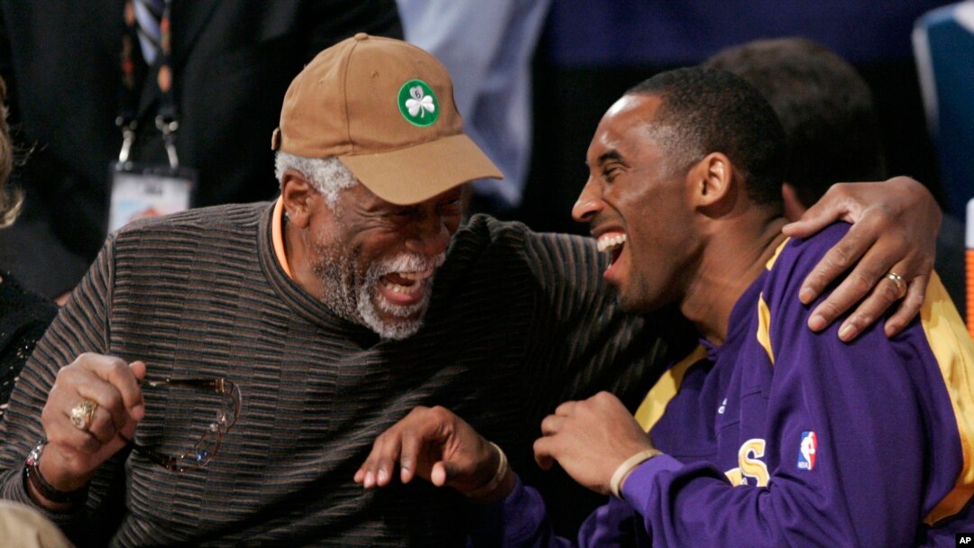 Bill Russell namushakabvu Kobe Bryant,