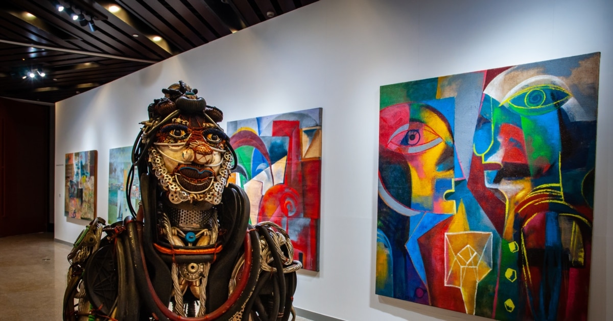 African Contemporary Art Show赤道直下の画家たち First gallery for Pan-African contemporary art in San Francisco to