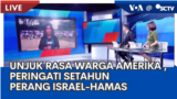 Laporan VOA untuk MOJI TV: Setaun Perang Hamas-Israel, Unjuk Rasa di Washington D.C