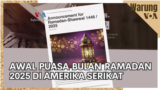 Awal Puasa Bulan Ramadan 2025