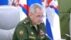세르게이 쇼이구 러시아 국방장관이 지난달 30일 모스크바에서 군 수뇌부 화상회의를 주재하고 있다. (자료사진)