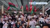 Manchetes mundo 9 Fevereiro: Polícia usou canhões de água contra manifestantes pacíficos em várias cidades do Mianmar