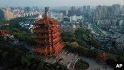 Birnin Wuhan, inda cutar corona ta samo asali.