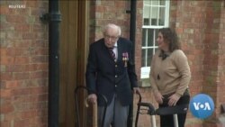 99-Year-Old War Hero Raises Millions For Coronavirus Health Workers, Step By Step