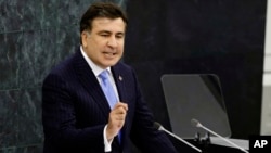 Cựu tổng thống Gruzia Mikheil Saakashvili.