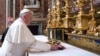 새 교황, 바티칸서 첫 미사 집전