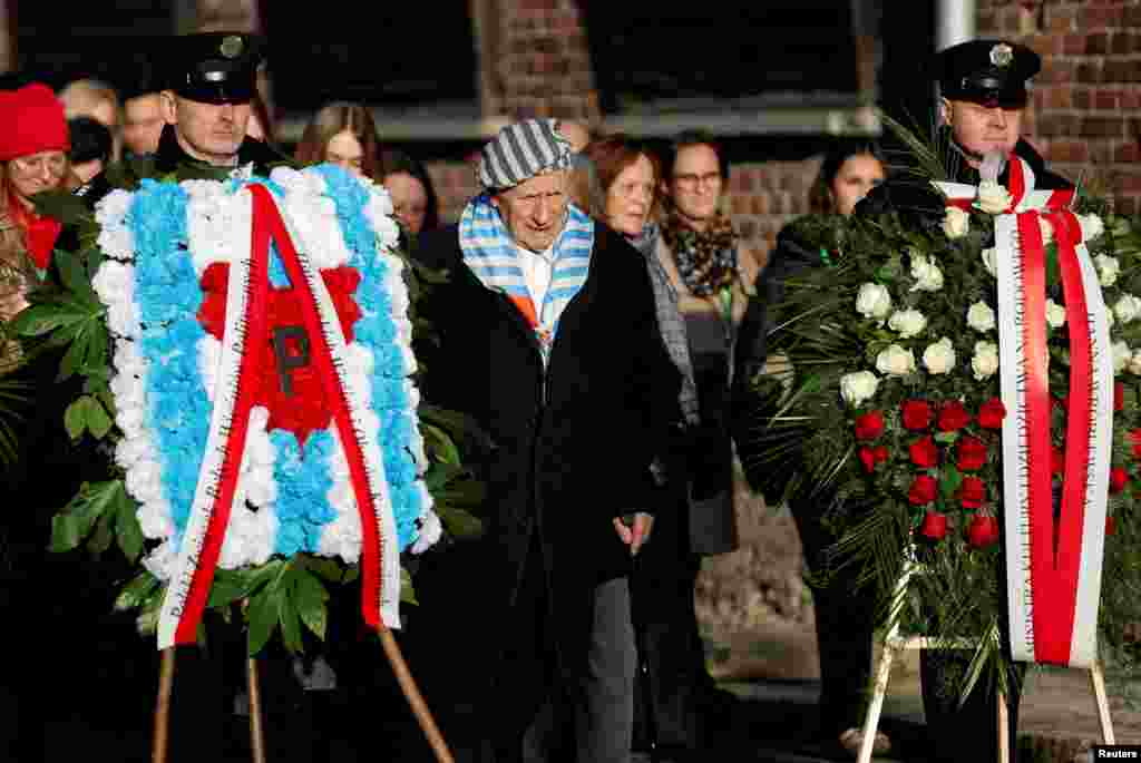 Los sobrevivientes de Auschwitz y el presidente de Polonia conmemoraron el aniversario 80 este lunes 27 de enero, en lo que probablemente será una de las últimas reuniones de este tipo de quienes experimentaron sus horrores.