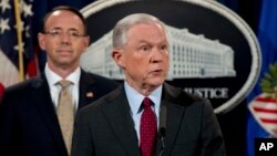 Jeff Sessions también secretario de Justicia decidió retirarse de la investigación sobre Rusia, luego que se revelara que no informó sobre una reunión que sostuviera con el embajador de Rusia en EE.UU.