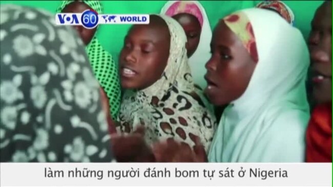 Boko Haram gia tăng sử dụng trẻ em đánh bom tự sát (VOA60)