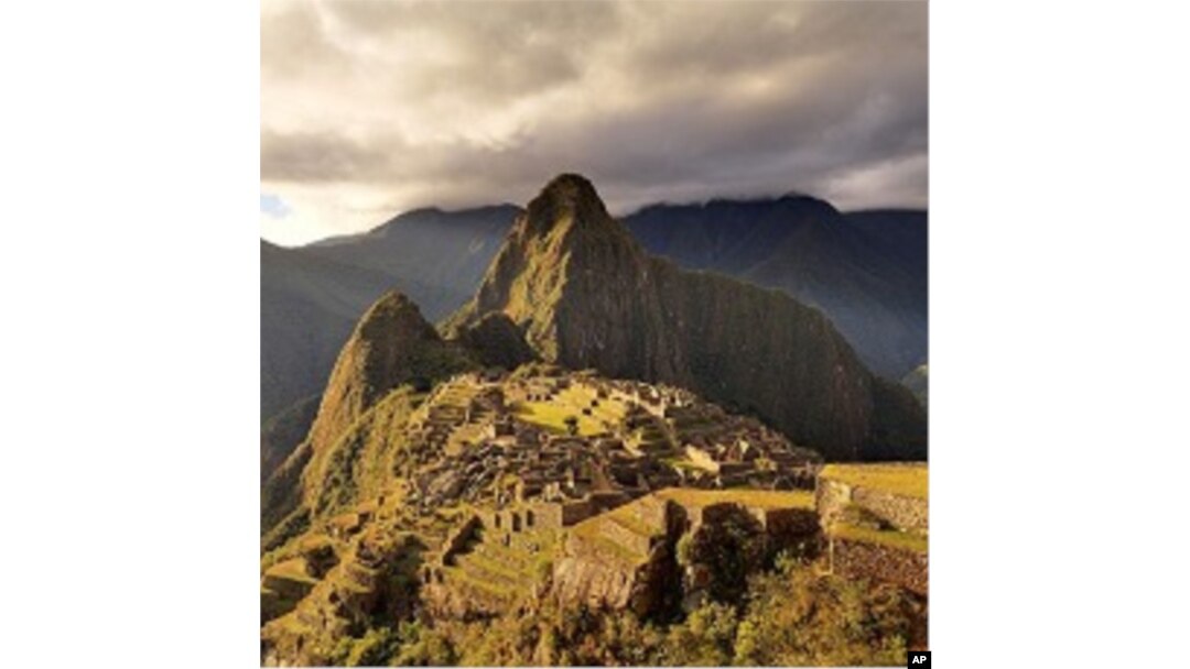 15th Century Inca Citadel at Machu Picchu, Peru