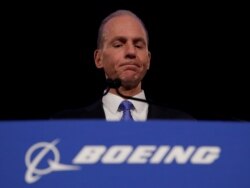보잉 737 맥스 기종 사고 여파로 사임한 데니스 뮐렌버그 보잉 최고경영자(CEO).