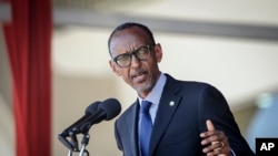 FILE - Rais wa Rwanda Paul Kagame 