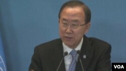 联合国秘书长潘基文(美国之音视频截图)