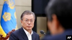 Tổng thống Hàn Quốc Moon Jae-in.