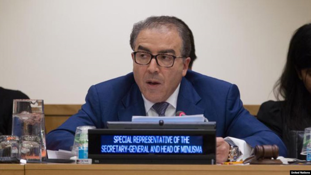 FILE - Mongi Hamdi, Special Representative and head of the U.N. Multidimensional Integrated Stabilization Mission in Mali (MINUSMA), said Thursday he will leave his post