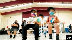Vakcinacija djece u SAD-u. (Foto: AP Photo/Ross D. Franklin)