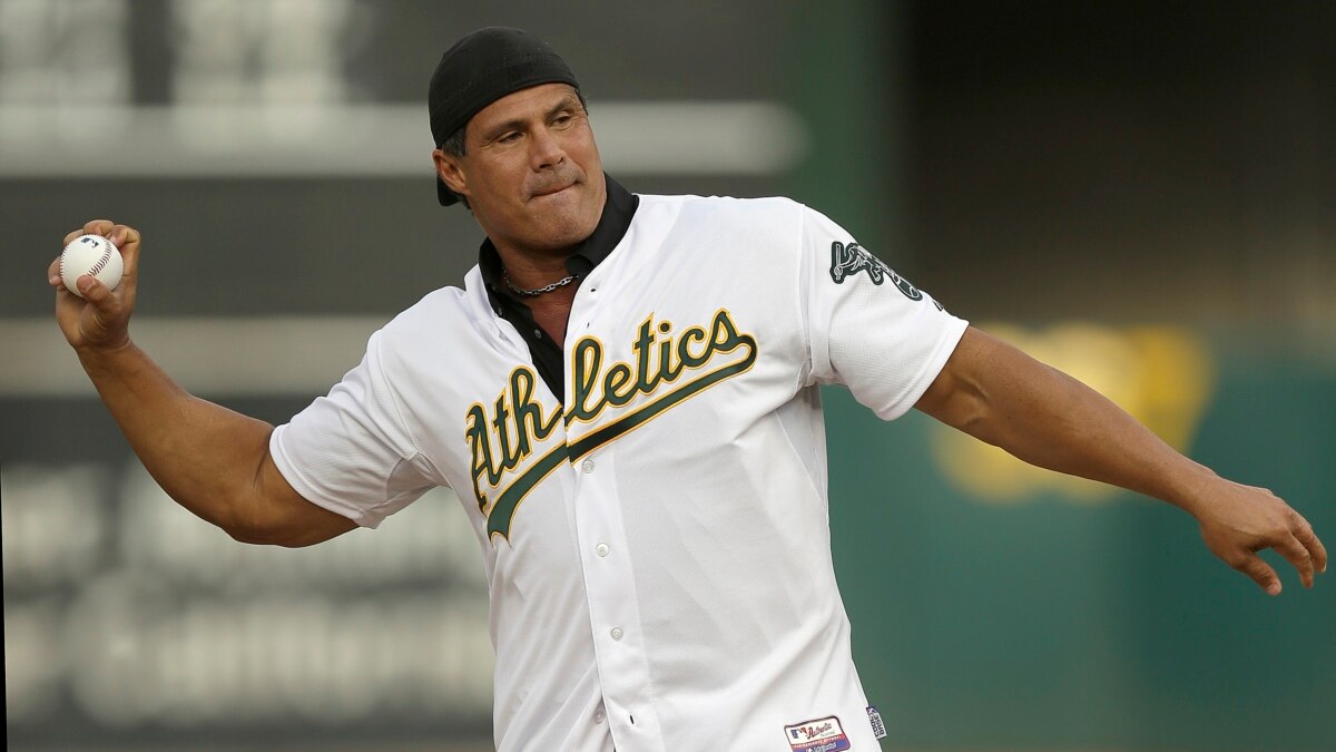 Jose Canseco volunteers to be Trump's chief of staff