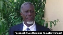 Elie Kapend Kanyimbu, leader du Front de libération nationale du Congo (FLNC), à Kinshasa, RDC, 22 août 2018. (Facebook/Luc Malembe)