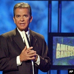 Dick Clark, host of the American Bandstand television show (2002 file photo)