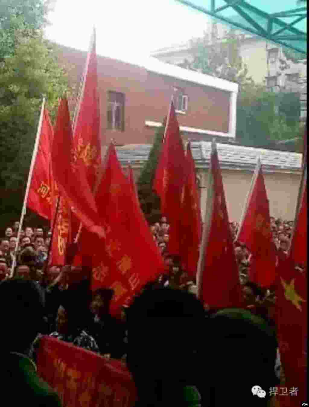 2016年5月11日，来自转业志愿兵到北京上访 转业志愿兵 