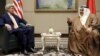 جان کری، در دیدار روز پنجشنبه با وزیر خارجه بحرین در منامه.