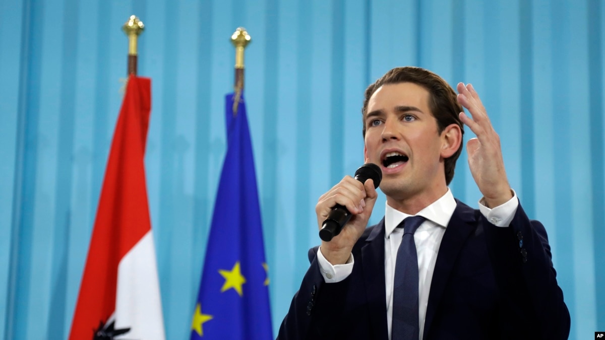 奥地利31岁保守派领导人胜选，政府似将右转